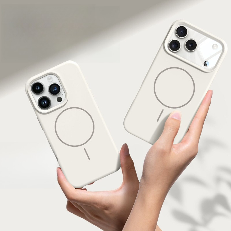 Liquid Silicone Magnetic Phone Case - 18 ProMax Magnetic Original Liquid Silicone