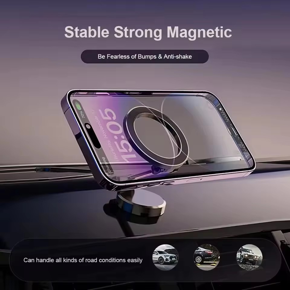 Foldable Magnet Car Mobile Pho - Phone Stands ulasan dan harga