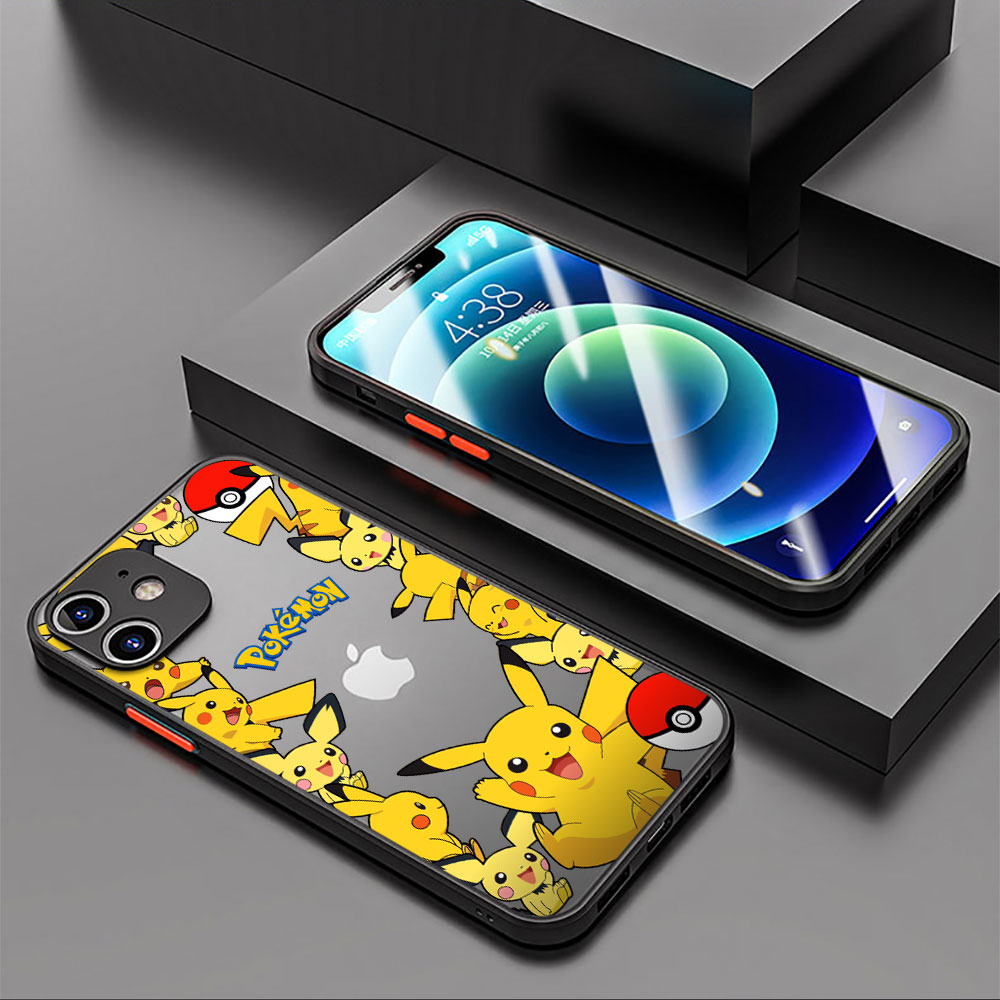 Hot Anime Cartoon Pokemon Case - Matte Hard Pc Back Case ulasan dan harga
