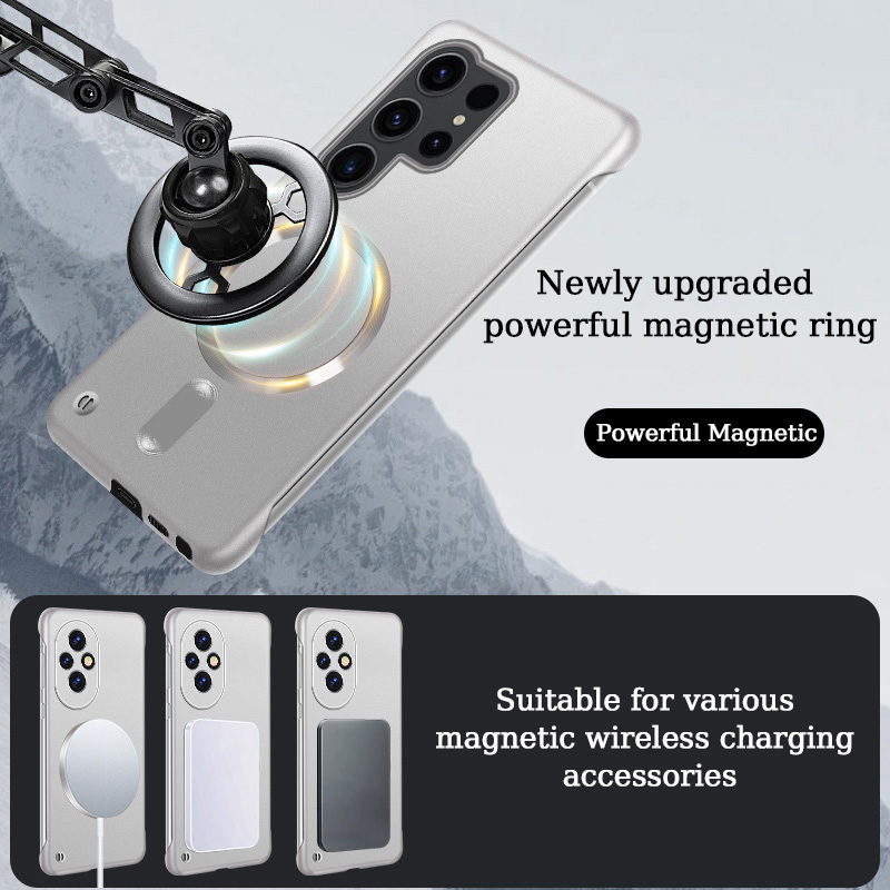 Thin Frameless Magnetic Phone  - Ultra Thin Frameless Phone Cover ulasan dan harga