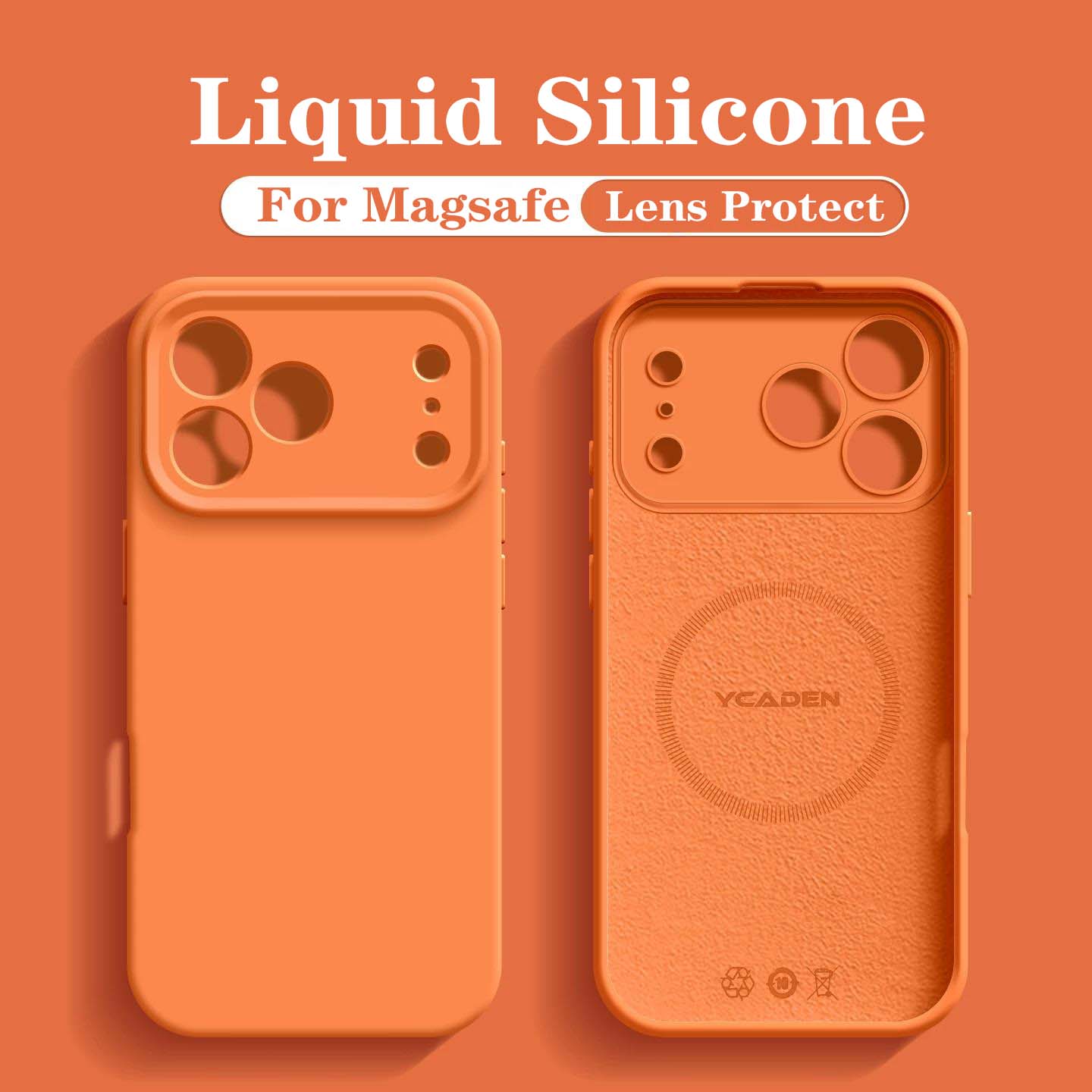 For Magsafe Luxury Liquid Sili - Liquid Silicone Magnetic Phone Case ulasan dan harga
